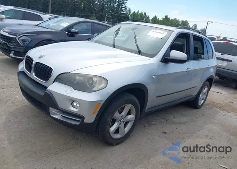 2007 BMW X5 3.0Si z USA, uszkodzony, nr VIN 4USFE43547LY75627